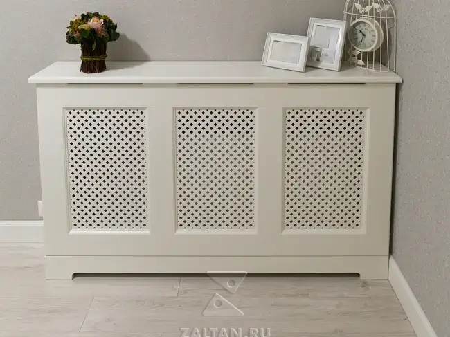 Декоративный экран на радиатор