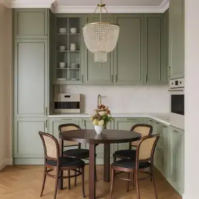 Классическая угловая кухня