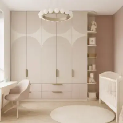 Встроенный шкаф в детскую