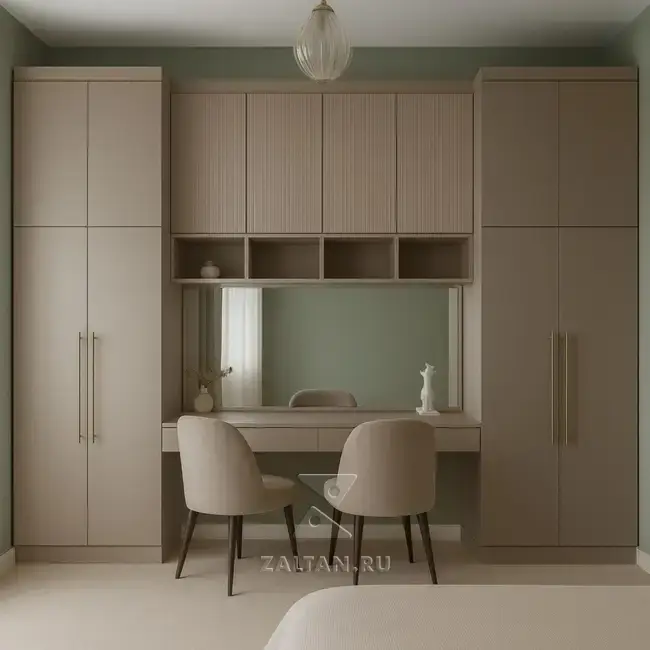 Шкаф с туалетным столиком