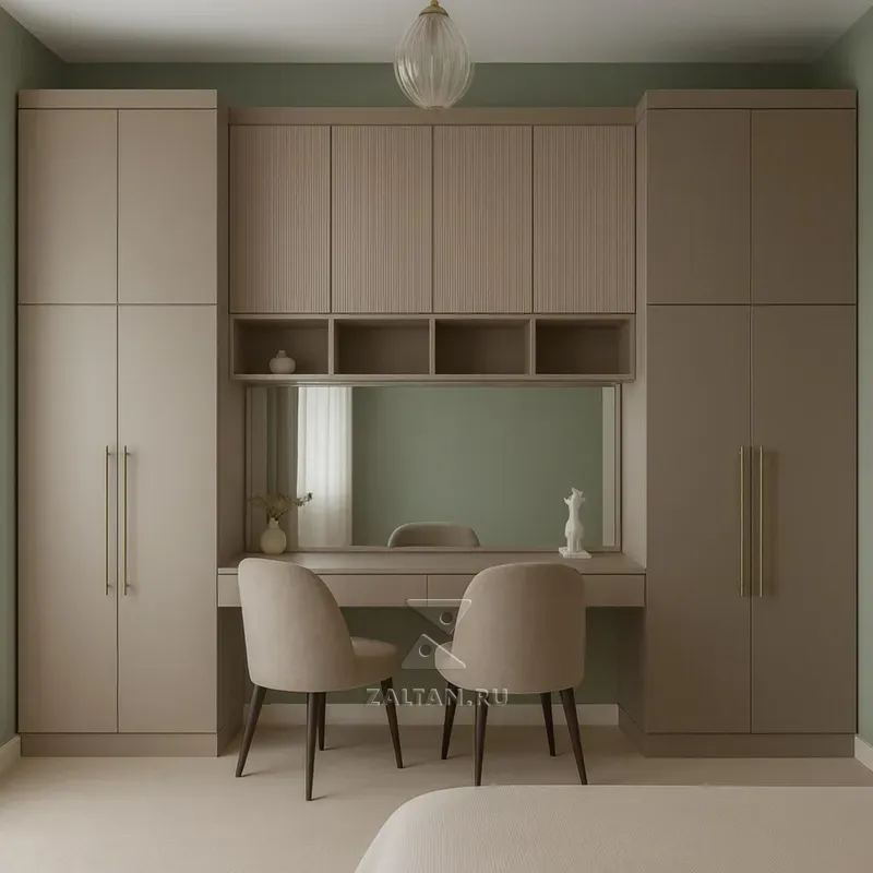 Шкаф с туалетным столиком