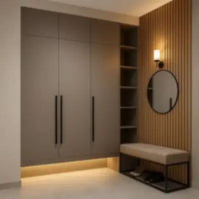 Встроенный шкаф в прихожую