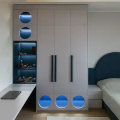 Корпусный шкаф в детскую