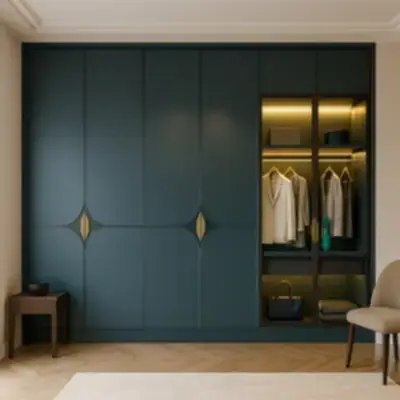 Встроенный гардероб в спальню