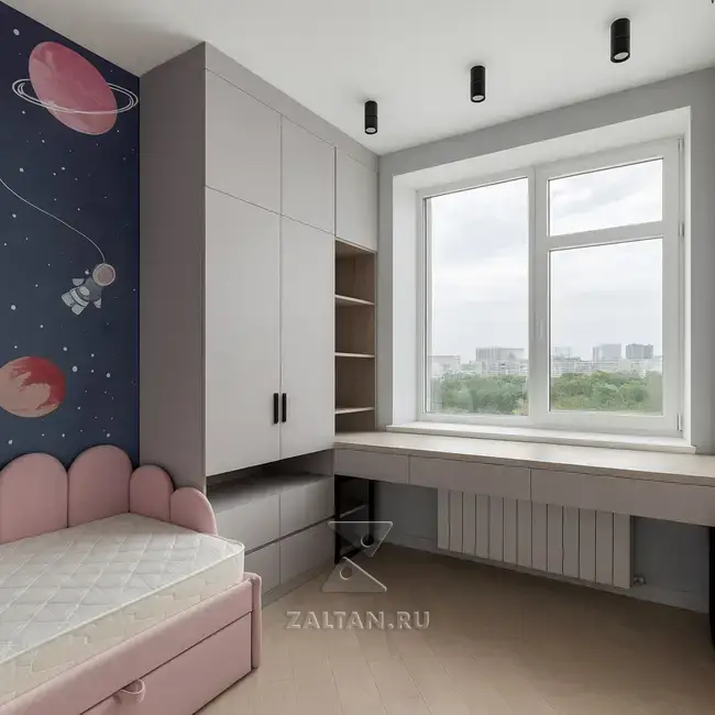 Шкаф рабочая зона детская