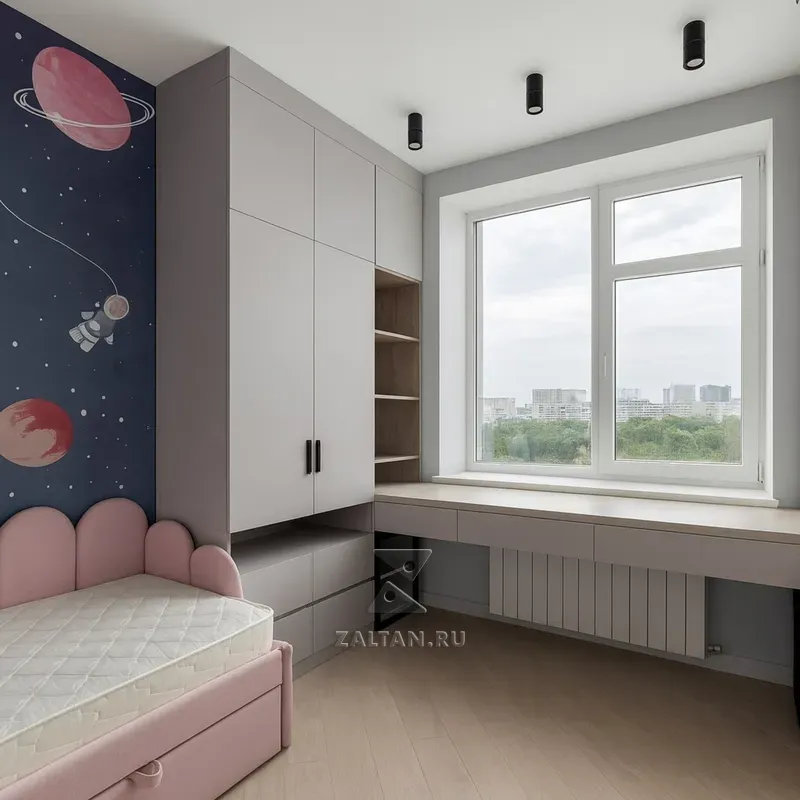 Шкаф рабочая зона детская