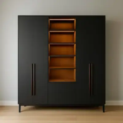 Корпусный платяной шкаф