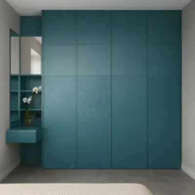 Встроенный шкаф с туалетным столиком