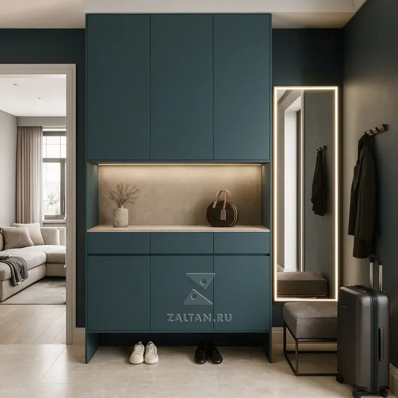 Прихожая шкаф с нишей