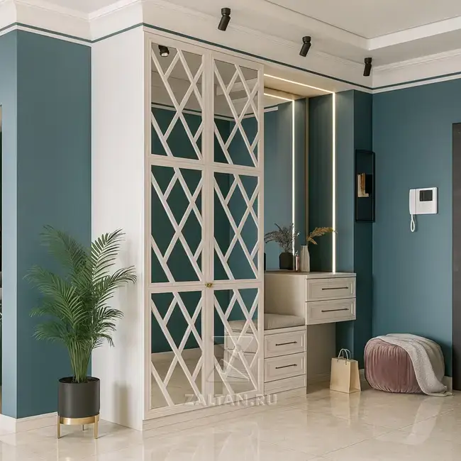 Прихожая шкаф с зеркалом