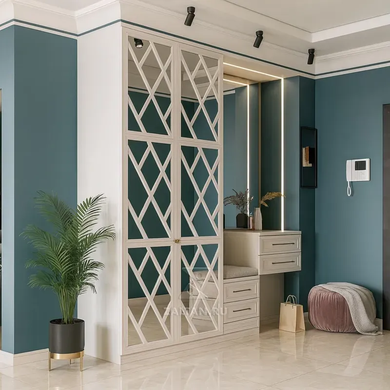 Прихожая шкаф с зеркалом