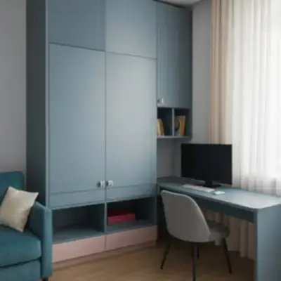 Шкаф с рабочей зоной